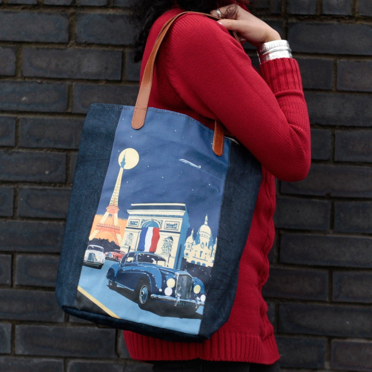 Vintage Travel Bag - Paris