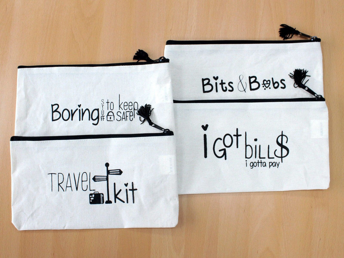 Get Organised Pouch - Travel Kit