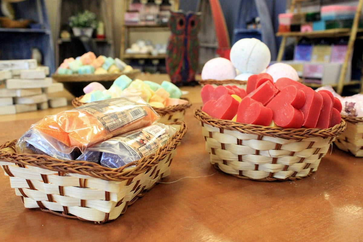 Village Baskets - Bamboo & Awn - Square 16.5cm