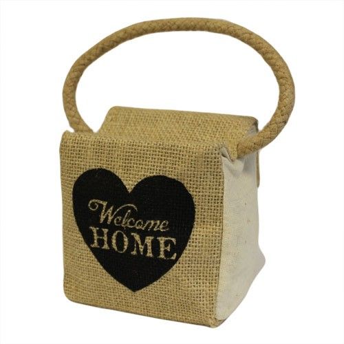Sm Sq Cotton & Jute - Welcome Home