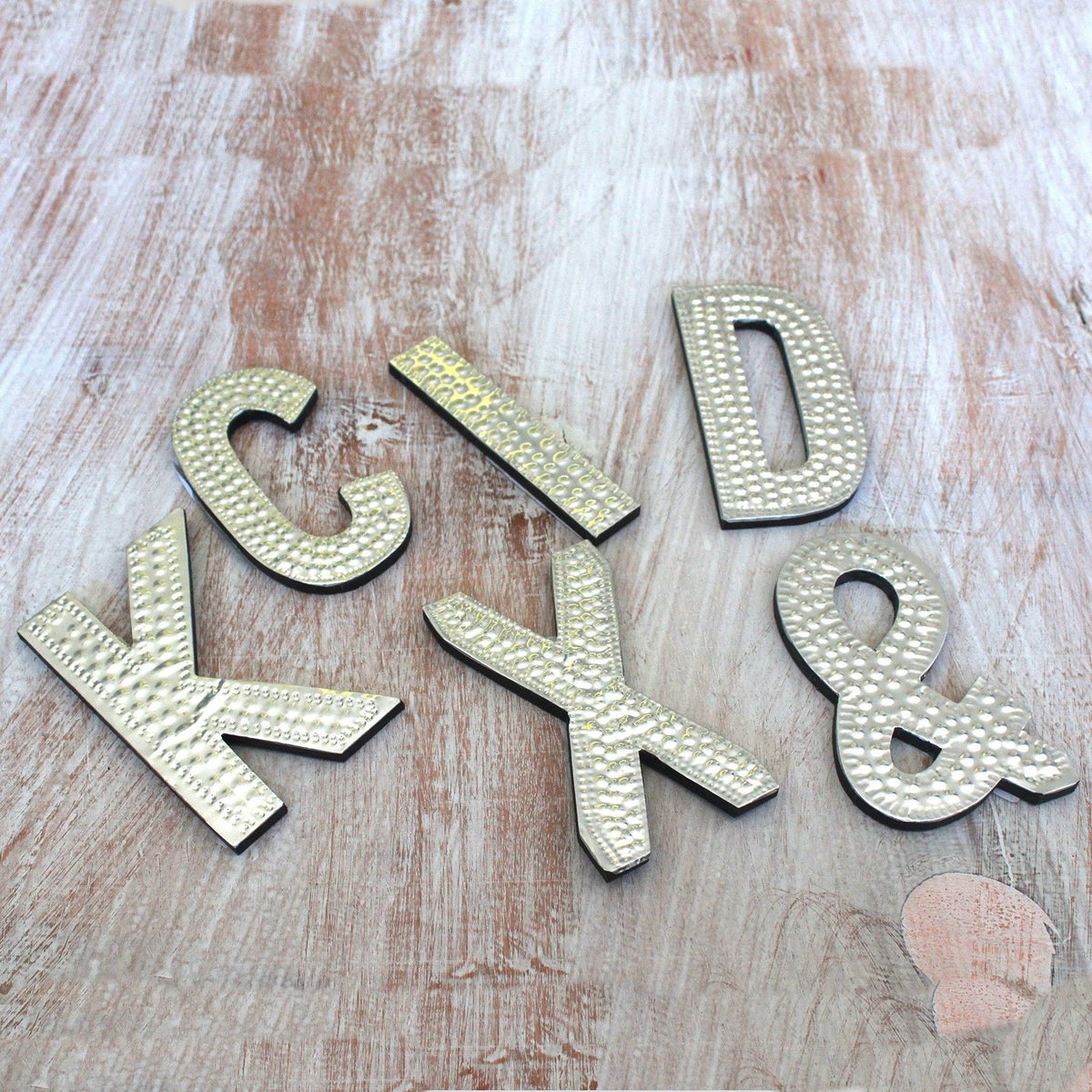 Sm Arty Aluminum Letters - I