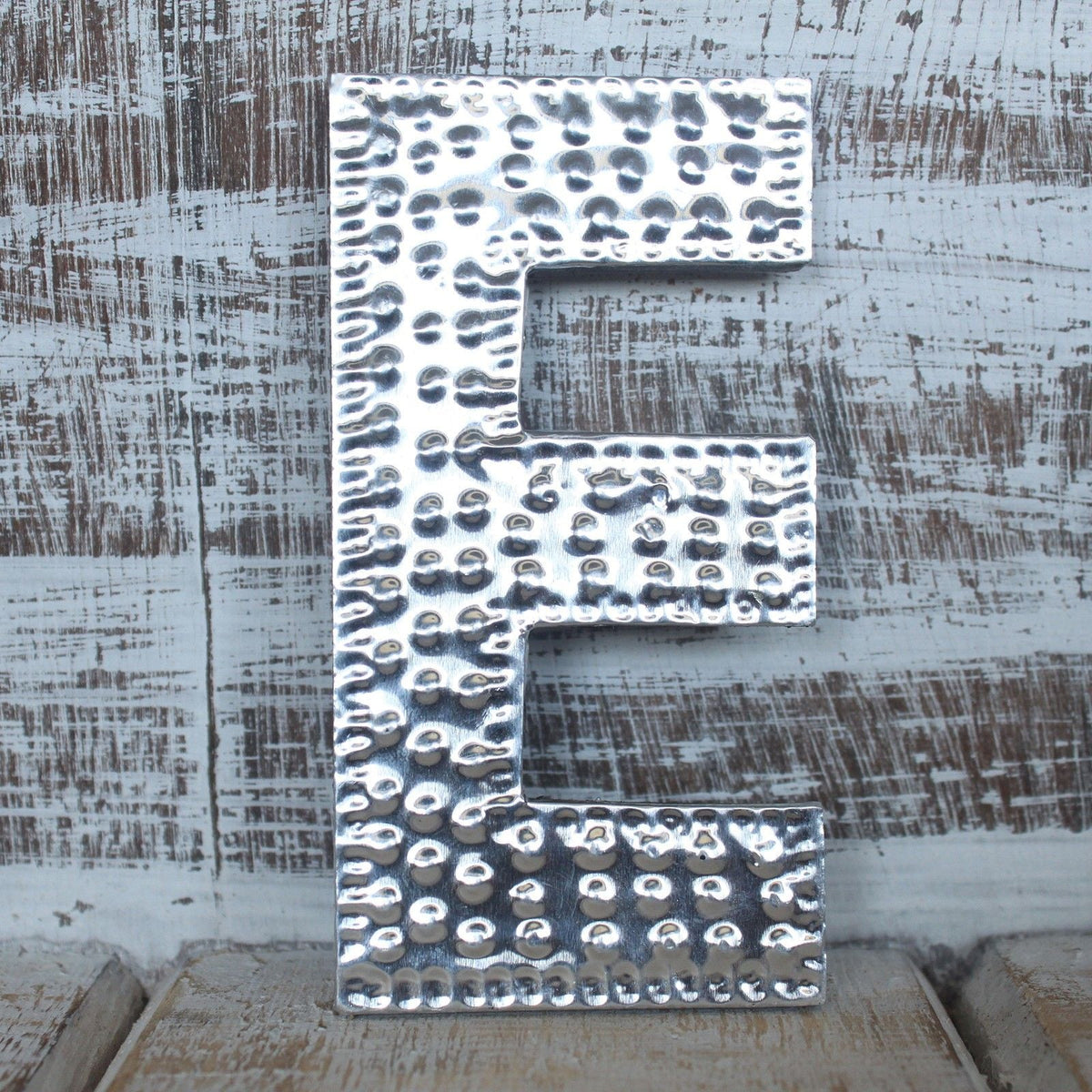 Sm Arty Aluminum Letters - E