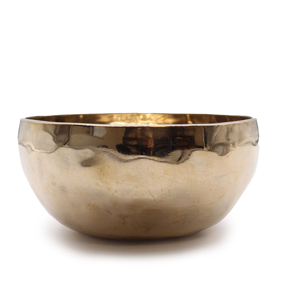 Extra Large Shining Bell-Metal Handmade Singing Bowl (approx 1500g) - 21cm