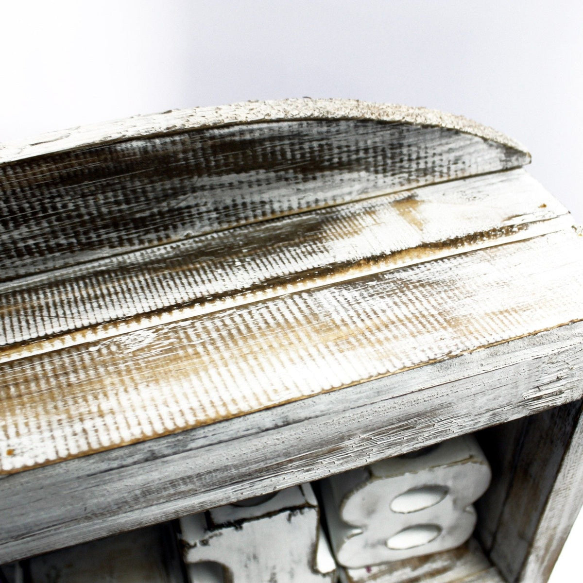Five Shelf Display - Whitewash