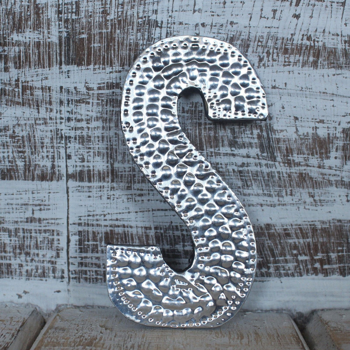 Sm Arty Aluminum Letters - S