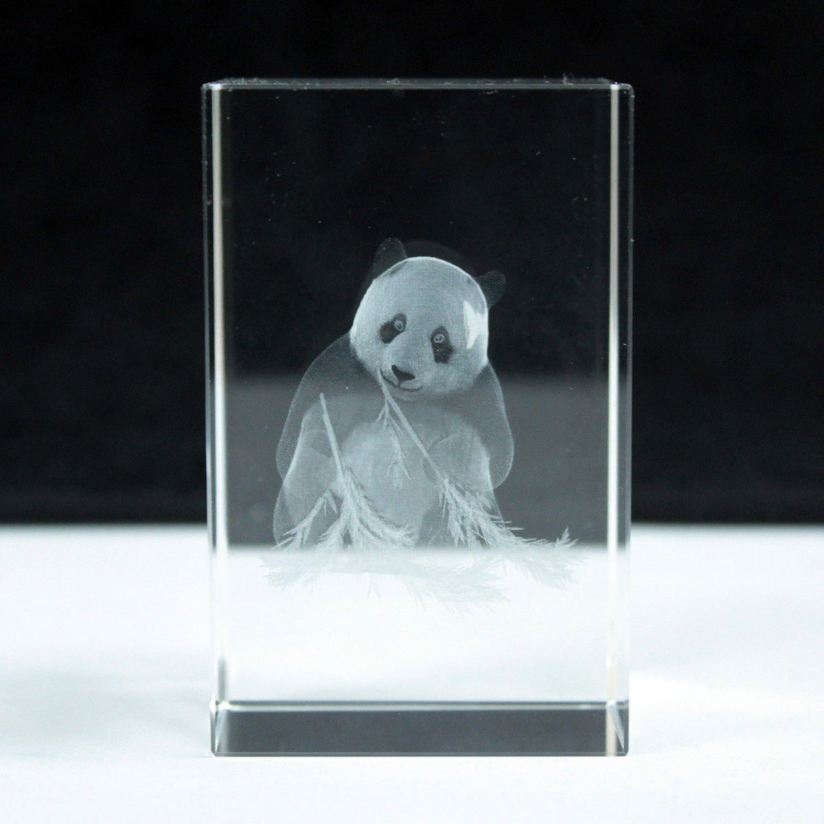 Laser Crystal Block - Panda
