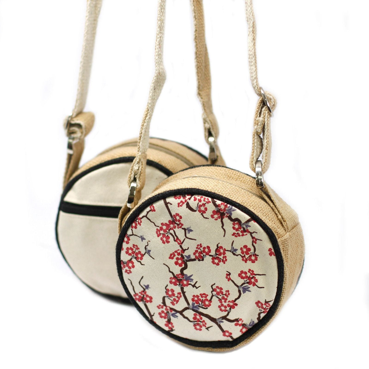 Eco Round Bag - Small - Cherry Blossom