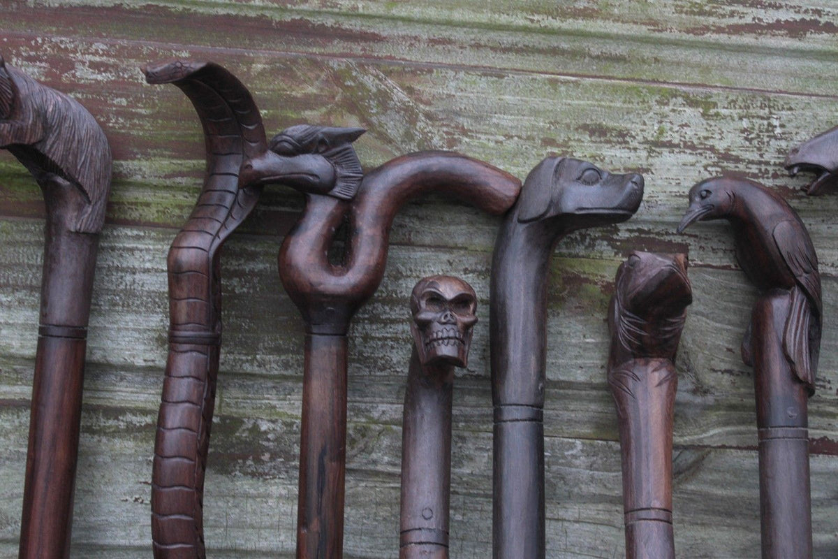 Walking Stick - Dragon Handle