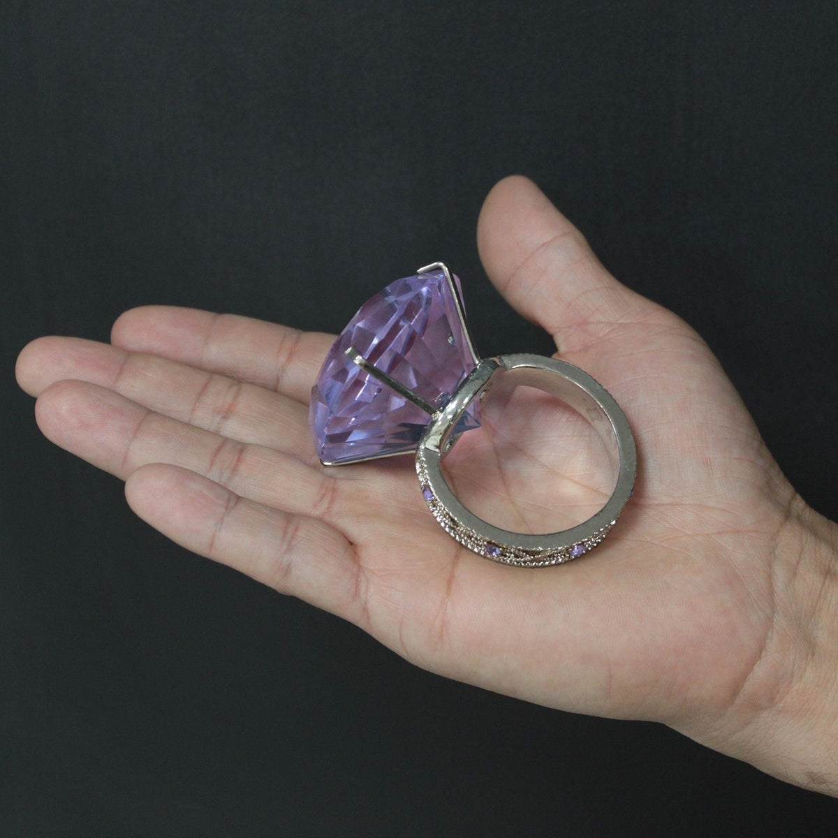 Crystal Napkin Ring - Blue