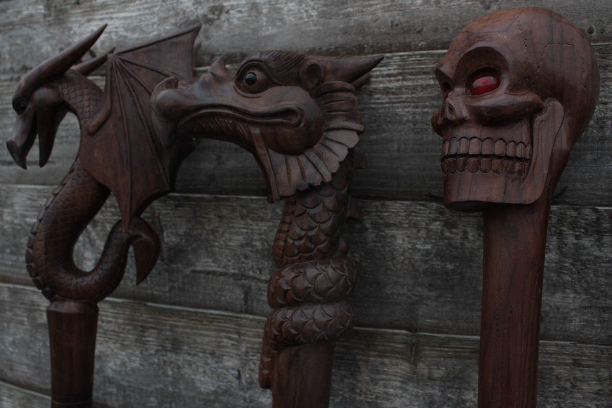 Ceremonial Staff - Skull