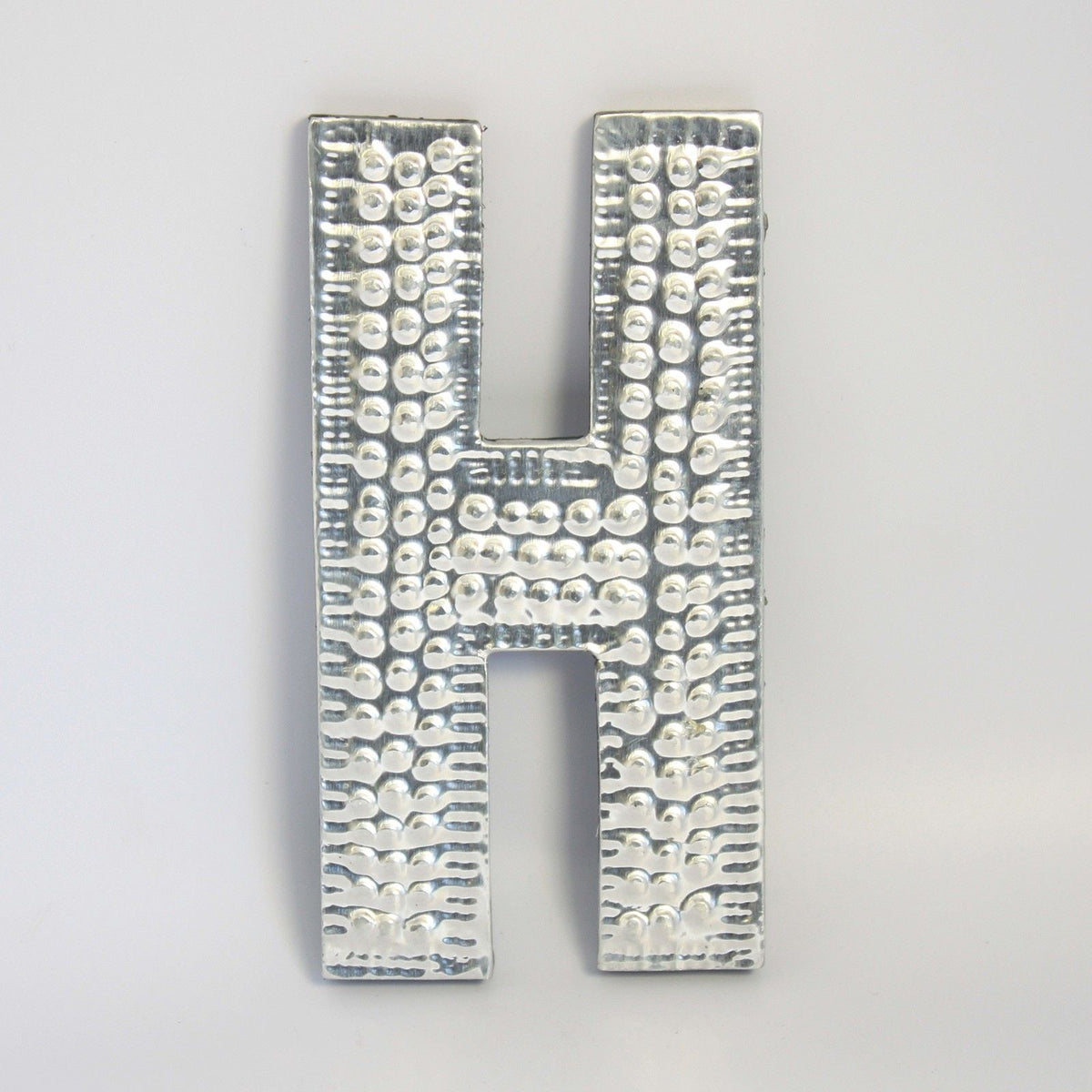 Sm Arty Aluminum Letters - H