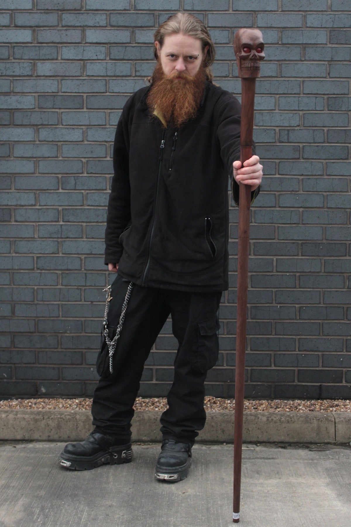 Ceremonial Staff - Skull