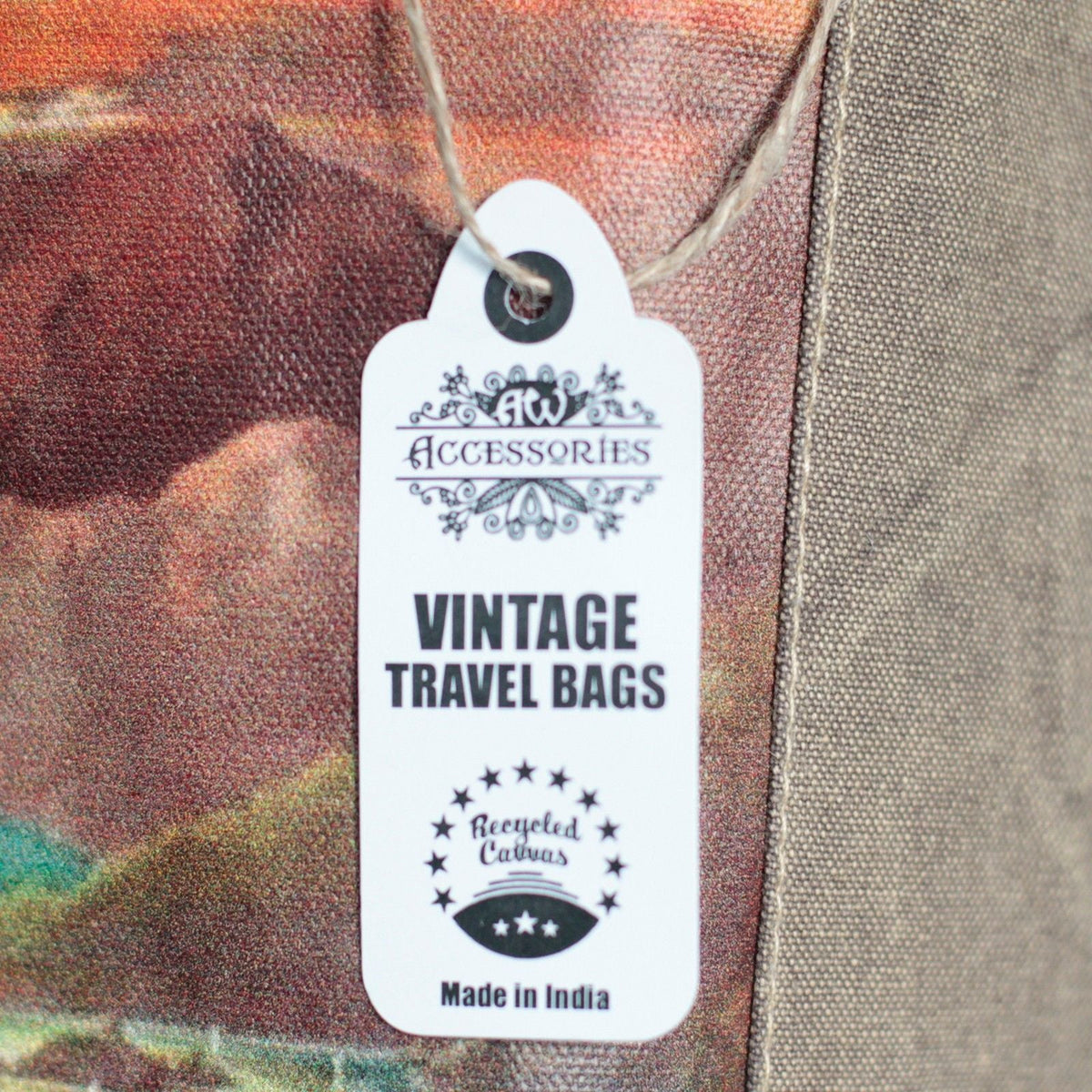 Vintage Travel Bag - California