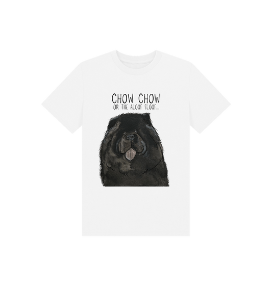 Adorable Black Chow Chow Children's T-Shirt – Cute Dog-Themed Kids' Tee