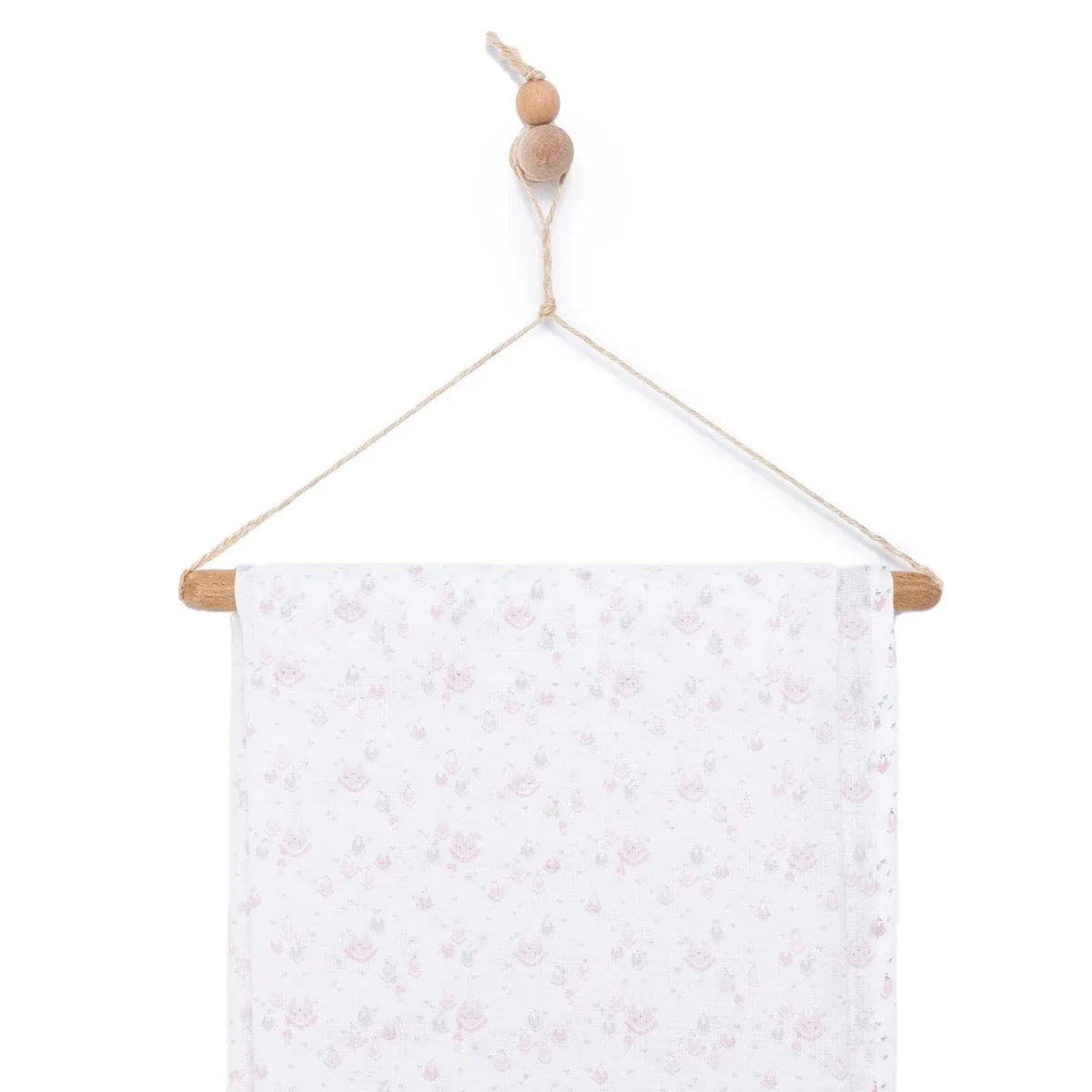 Little Dreams House Print Muslin Baby Blanket (100 x 110 cm)