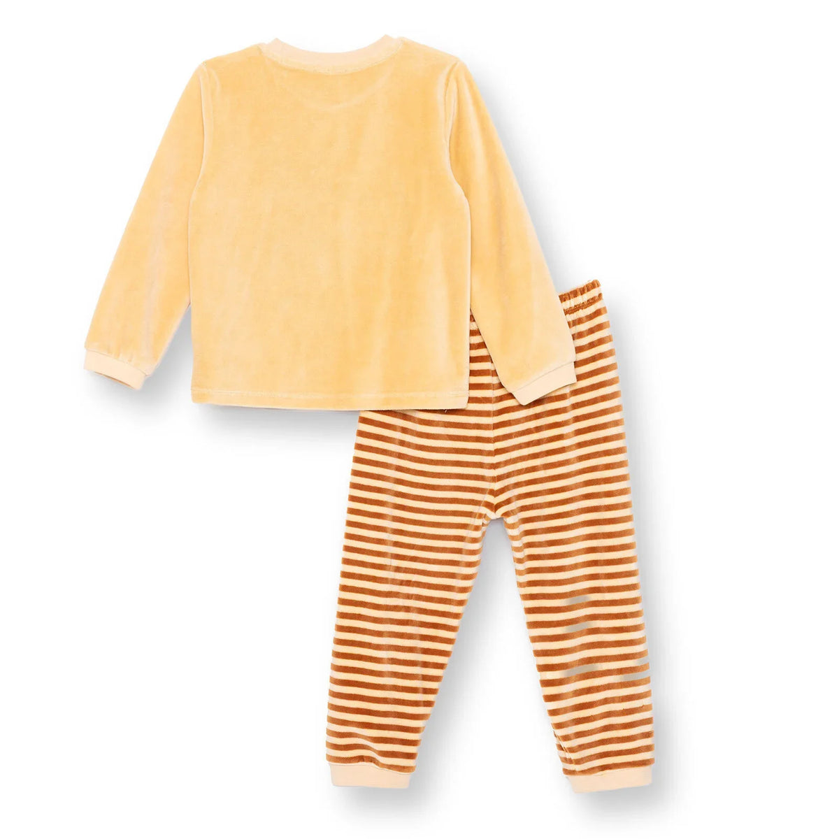 HelloBaby Bear Print Velour Long Sleeve Baby Pyjama Set (6 Months to 4 Years)