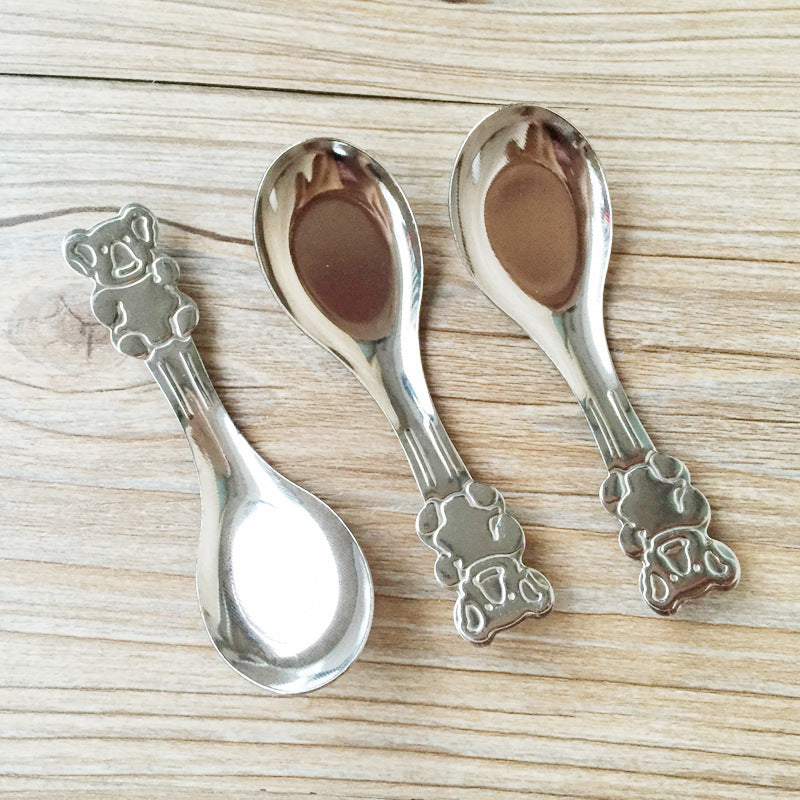 Stainelle Stainless Steel Small Spoon – Durable Children’s Tableware, Safe & Easy-to-Use Design | Essential Eating Utensil for Babies and Toddlers