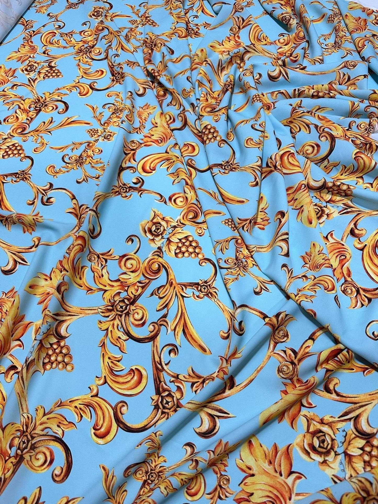 Baroque Print Fabric by the Metre