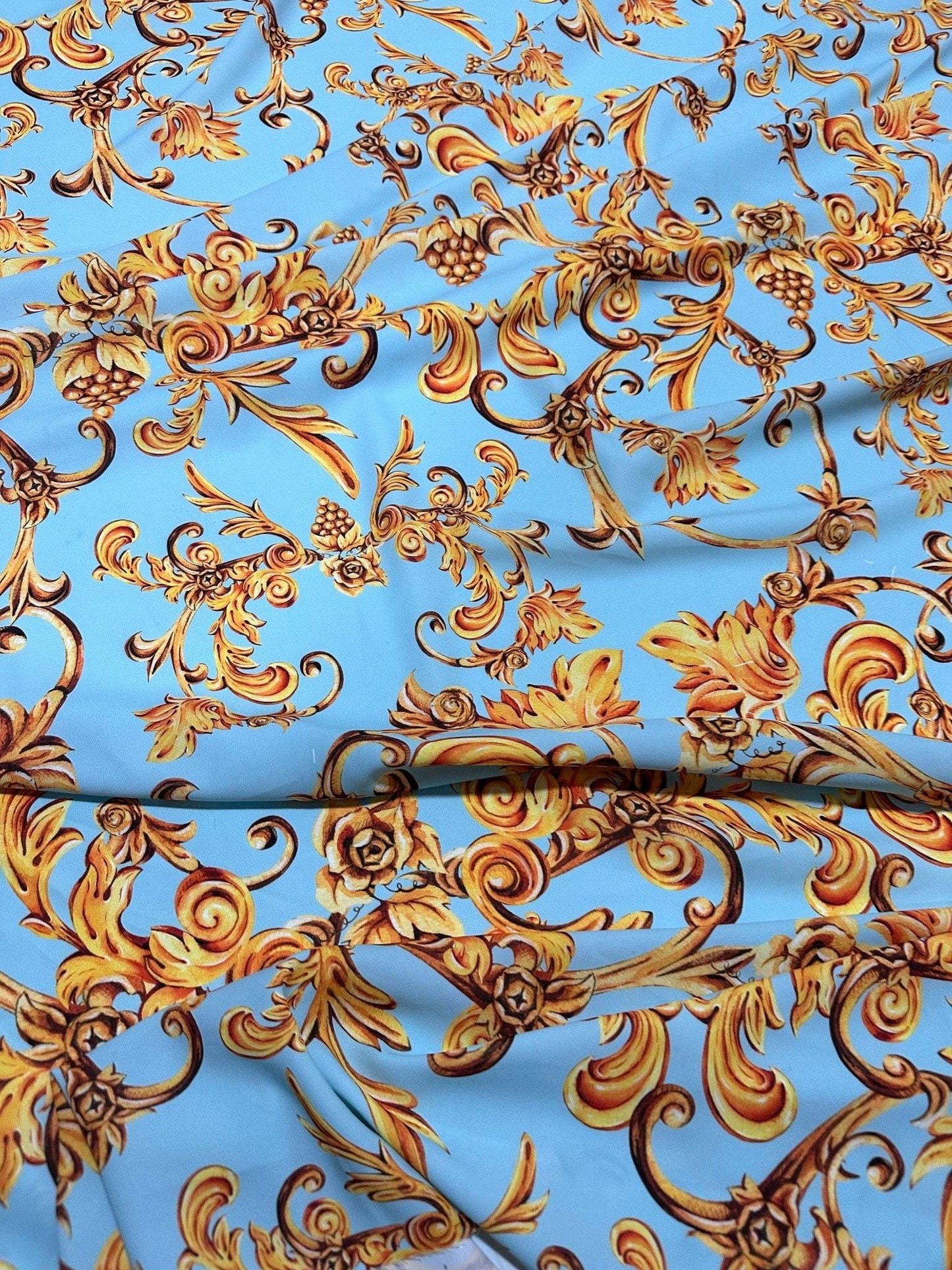 Baroque Print Fabric by the Metre
