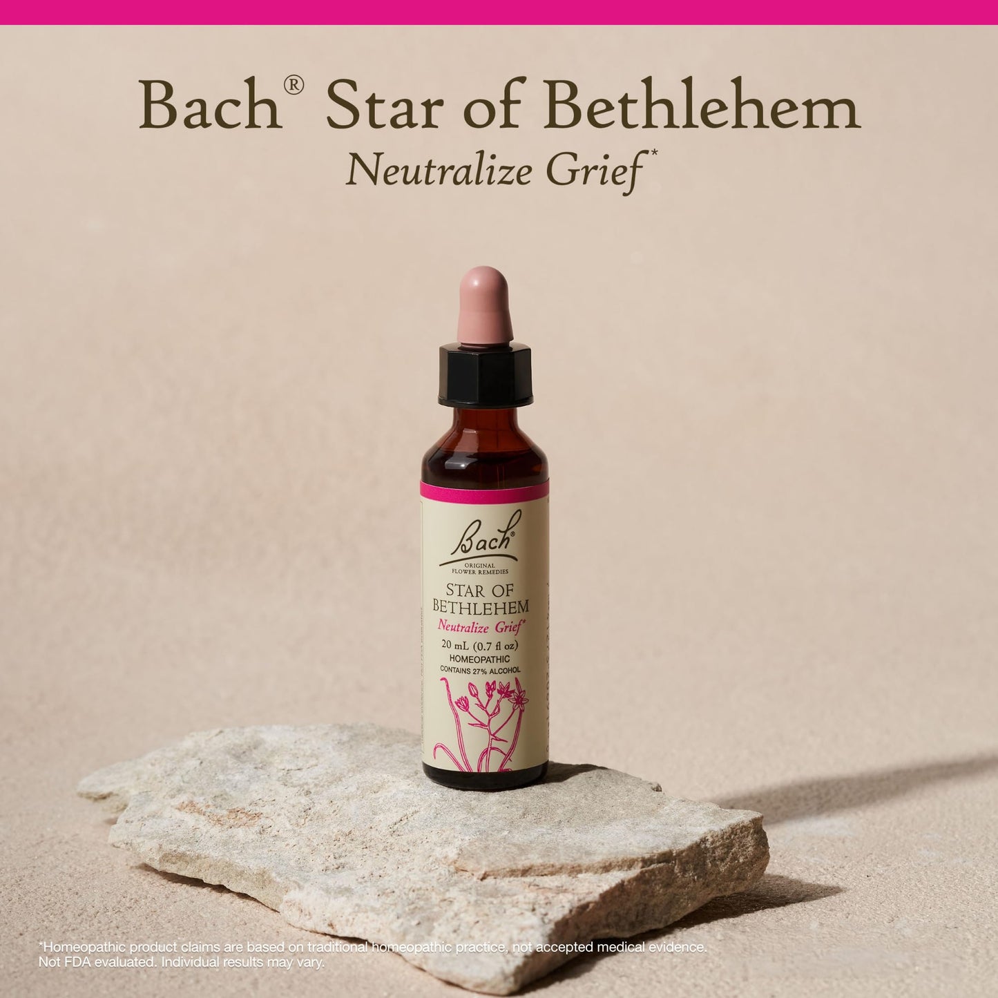 Star of Bethlehem Bach Original Flower Remedies – 20mL Dropper (Pack of 2) – Emotional Balance