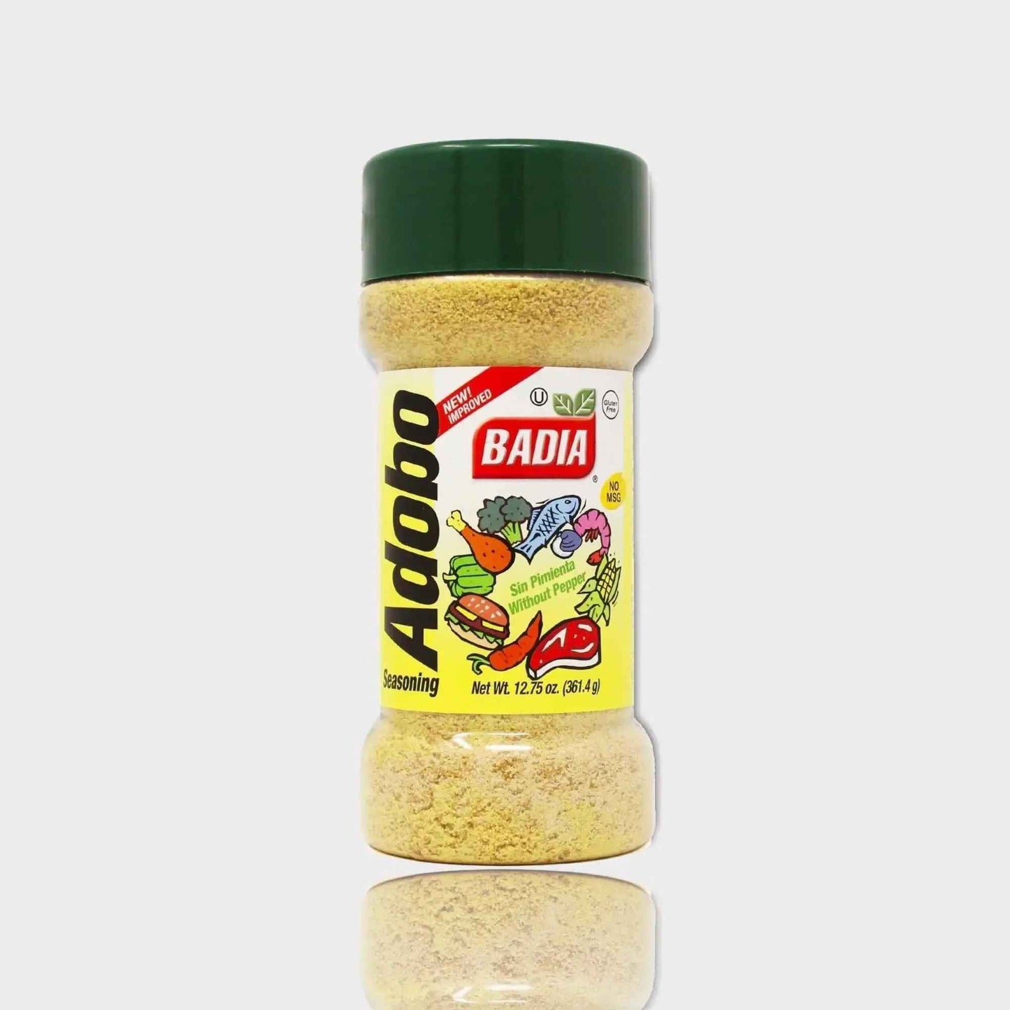 Badia Adobo Without Pepper for Meats, Poultry, Fish, Seafood and Vegetables