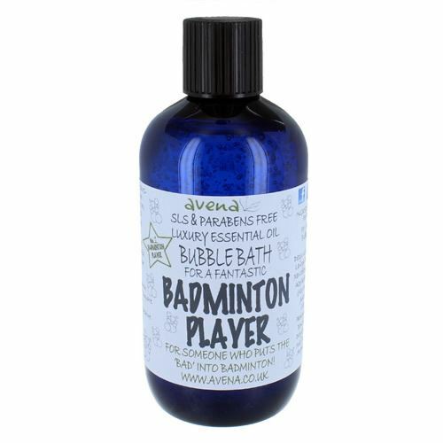Badminton Player’s Bubble Bath - Natural Product - Organic Base - Luxurious
