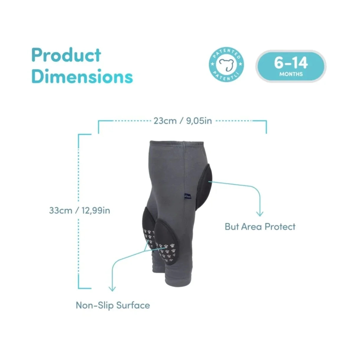 Sevi Bebe Baby First Step Pants 6-14 months