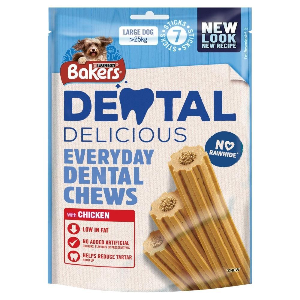 Bakers Dental Delicious Chicken Large 270g - Case of 6