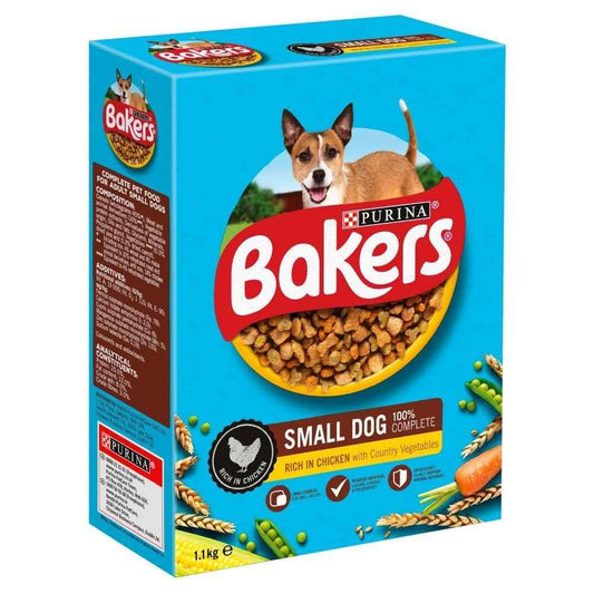 Bakers Small Dog Chicken & Veg 5x1.1kg