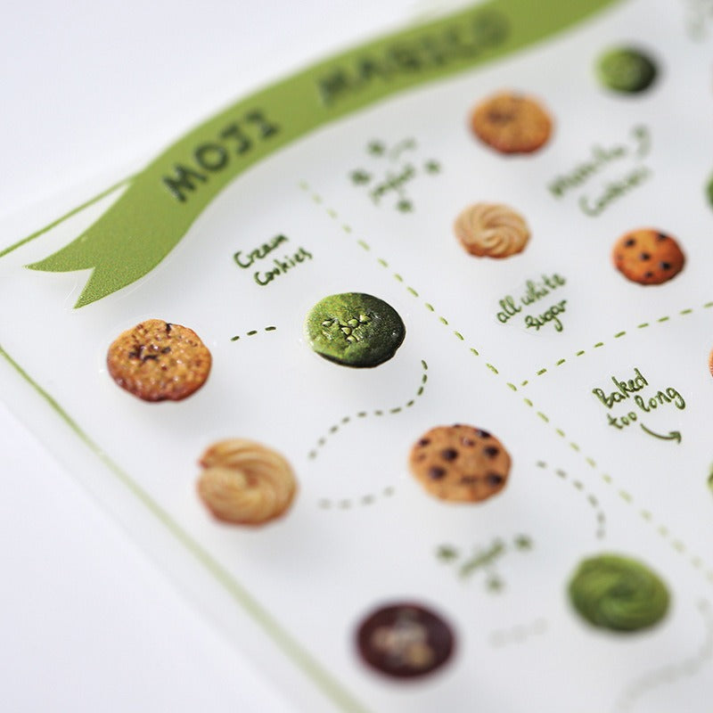 Hello Claws | Matcha And Bakery Nail Deco Sticker