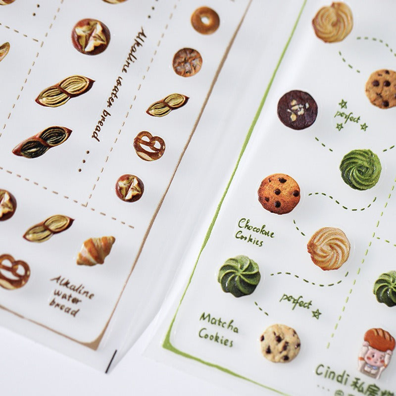 Hello Claws | Matcha And Bakery Nail Deco Sticker