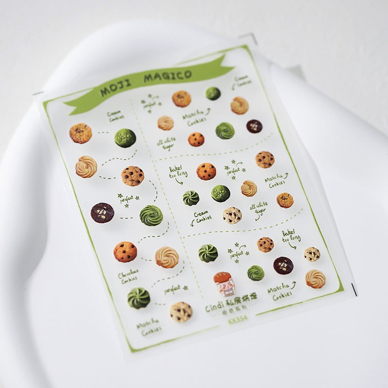 Hello Claws | Matcha And Bakery Nail Deco Sticker