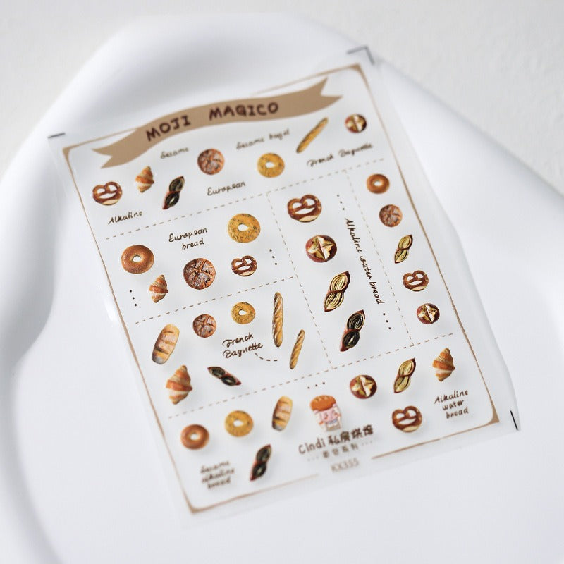 Hello Claws | Matcha And Bakery Nail Deco Sticker