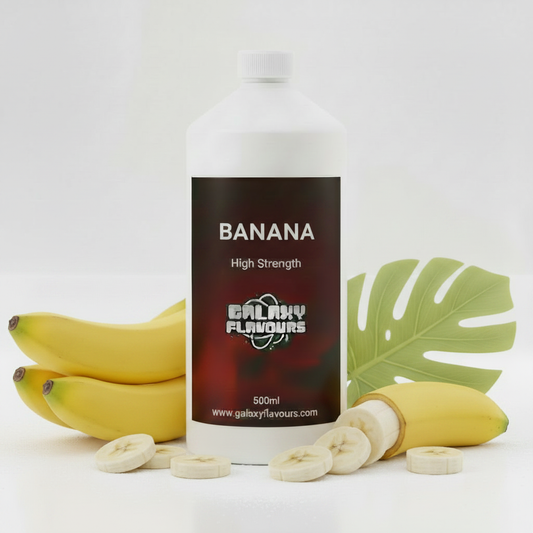 Banana Food Flavouring - Professional High Strength - 500ml