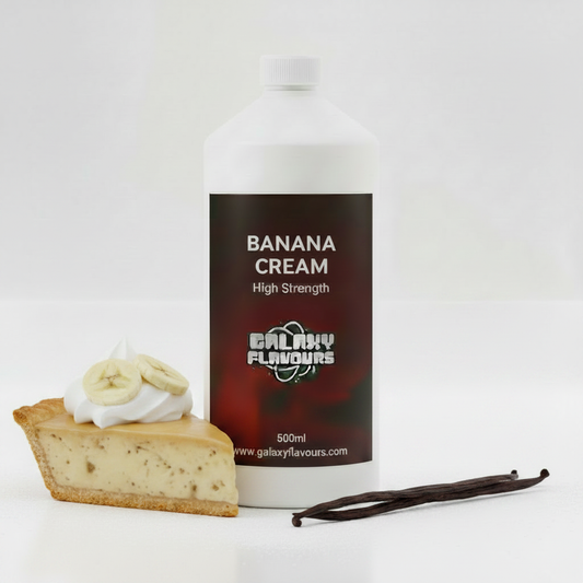 Banana Cream Food Flavouring - Professional High Strength - 500ml