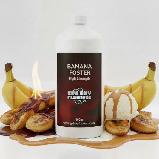 Bananas Foster Food Flavouring - Professional High Strength - 500ml