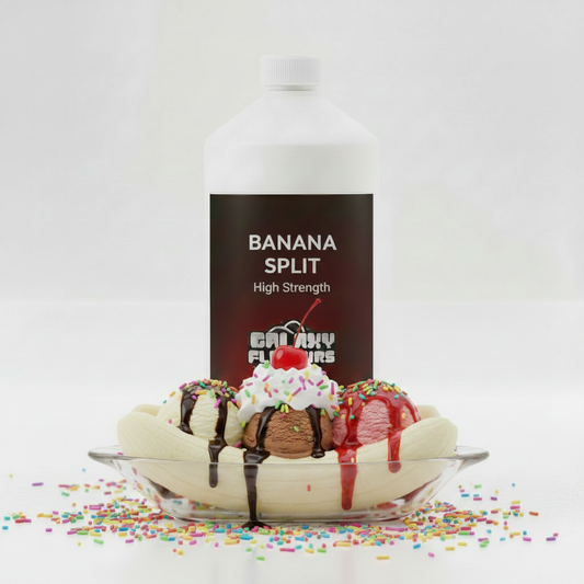 Banana Split Food Flavouring - Professional High Strength - 500ml
