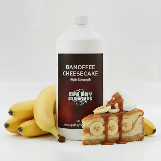 Banoffee Cheesecake Food Flavouring - Professional High Strength - 500ml
