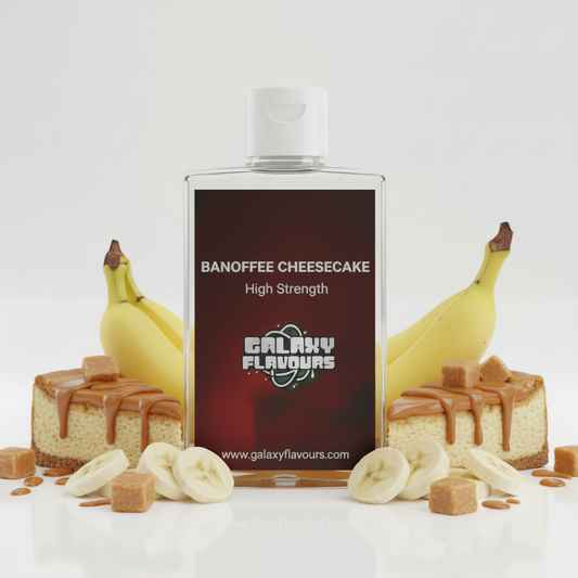 Banoffee Cheesecake Food Flavouring Concentrate – Professional High Strength – 250ml