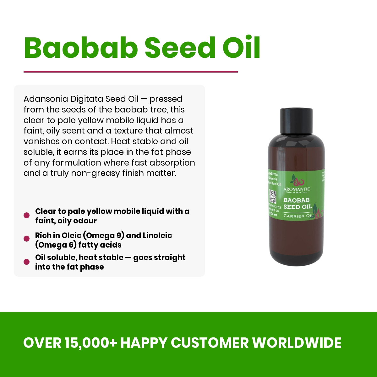 Baobab Seed Oil