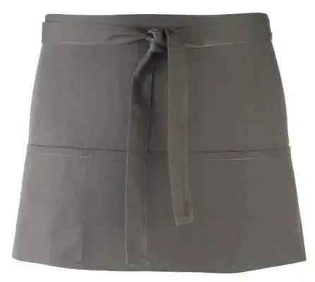 Bar Apron Dark Grey, Blue, Olive Green, Royal Color