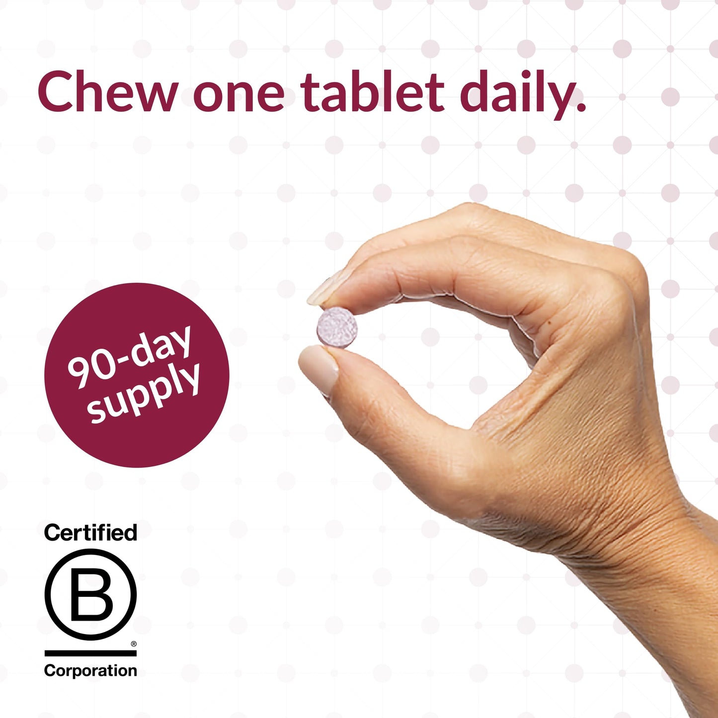 Bariatric Advantage Iron 18 mg with Vitamin C Chewable - Strawberry - 90 Tablets