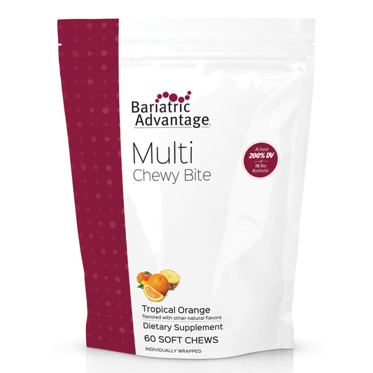 Bariatric Advantage Multi Chewy Bite – Tropical Orange Chewable Multivitamin (60 ct)