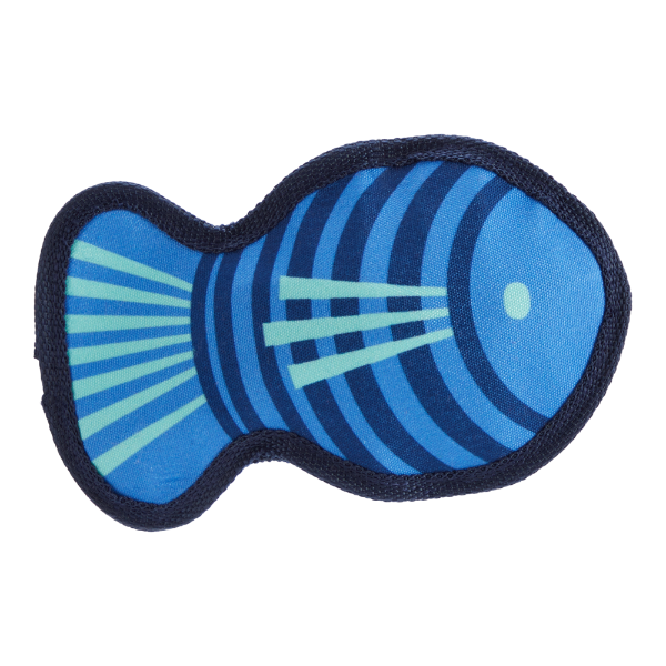 Bark Blue Rad Herring Dog Toy