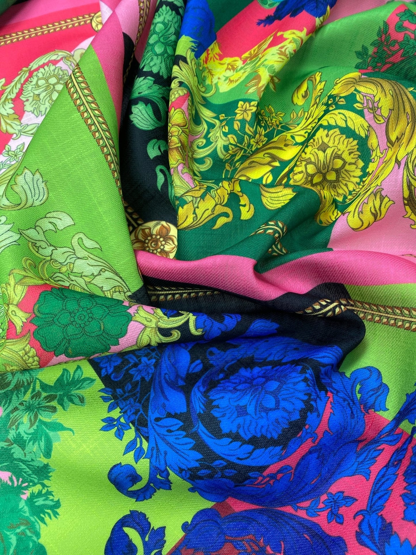 Baroque Pattern Fabric by Metre
