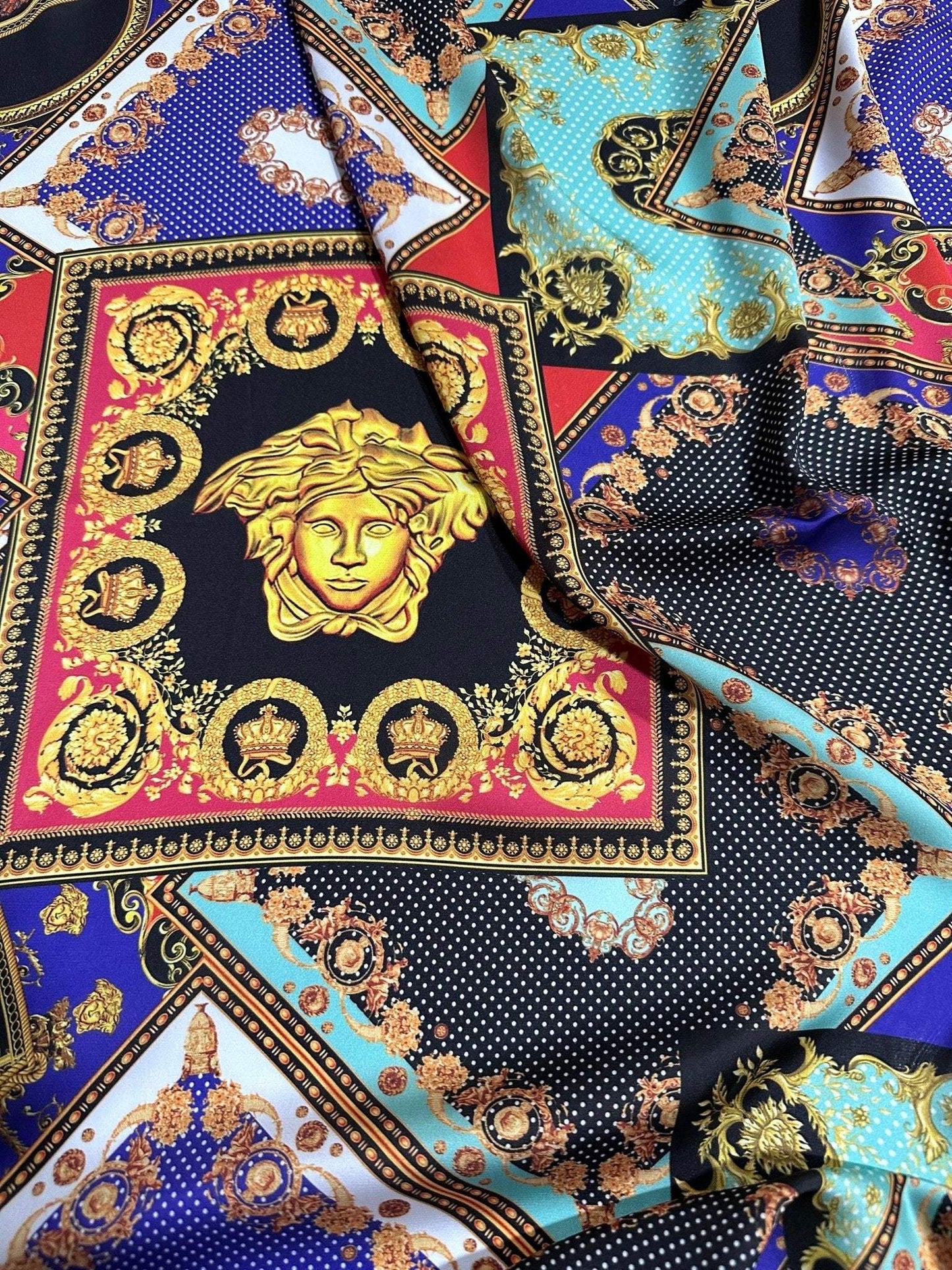 Baroque Patchwork Fabric by Metre