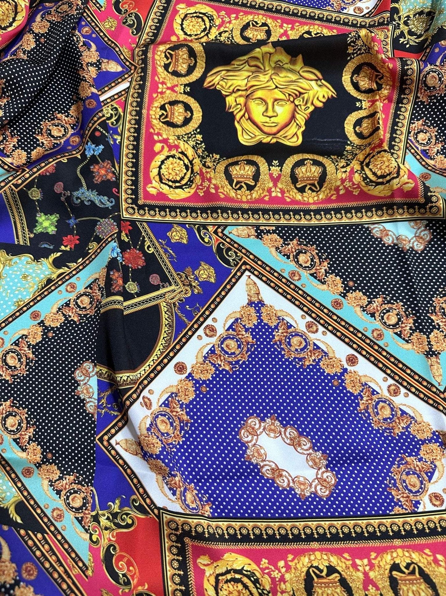 Baroque Patchwork Fabric by Metre