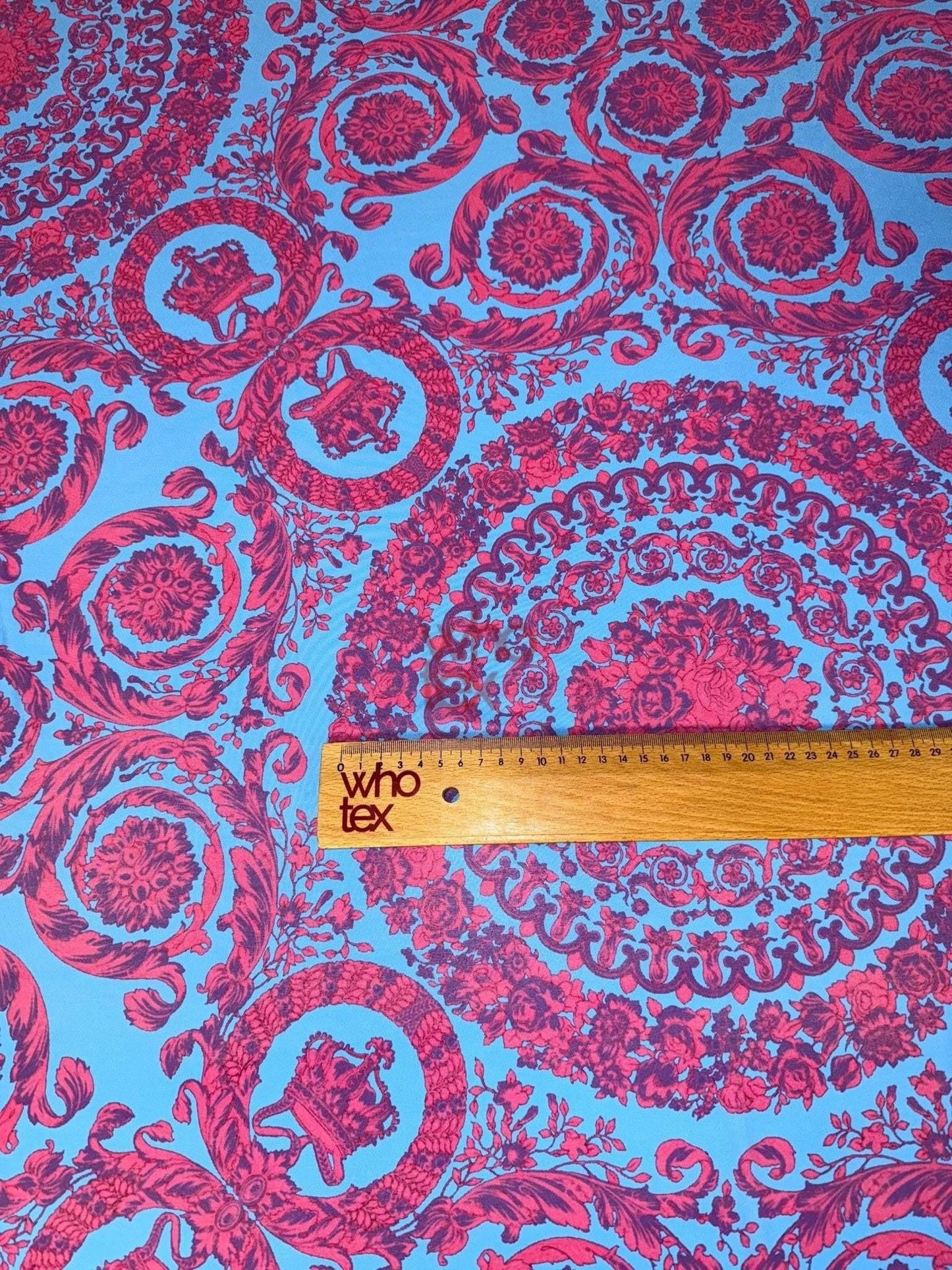 Baroque Pattern Fabric by Metre