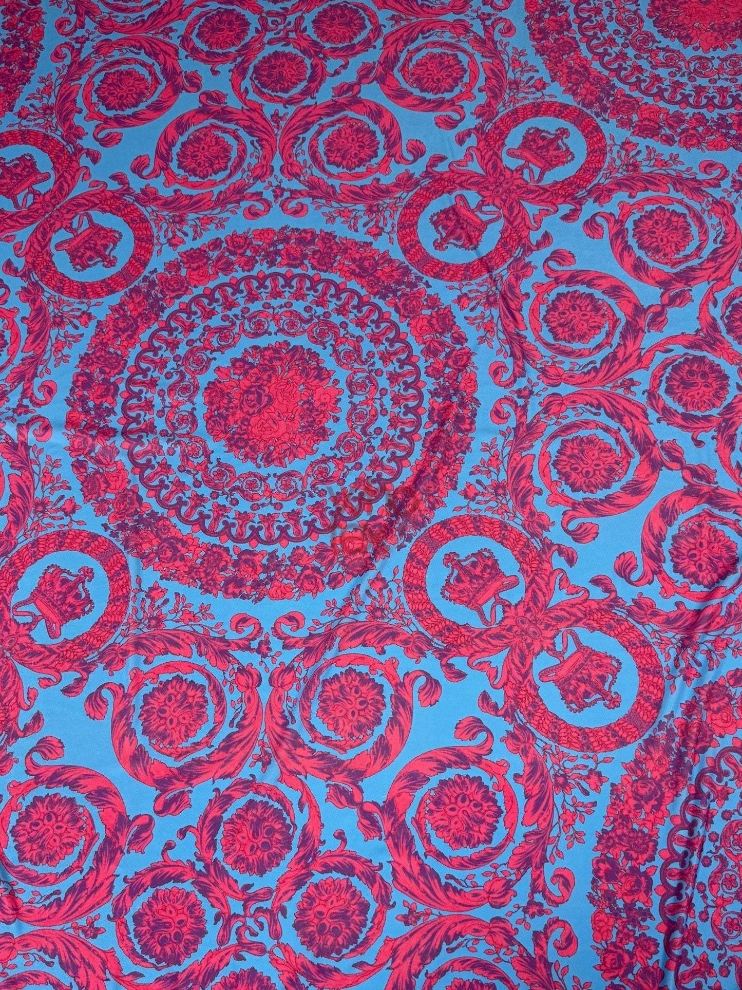 Baroque Pattern Fabric by Metre