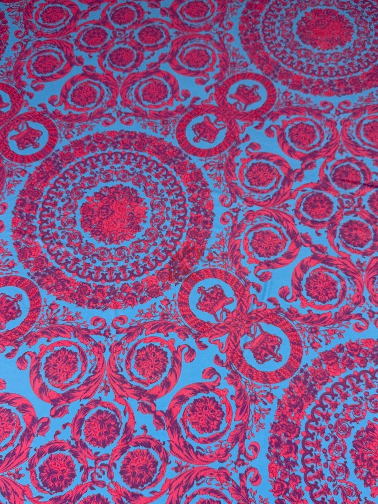 Baroque Pattern Fabric – Fabric by Metre, Multiple Options for Sewing & Dressmaking